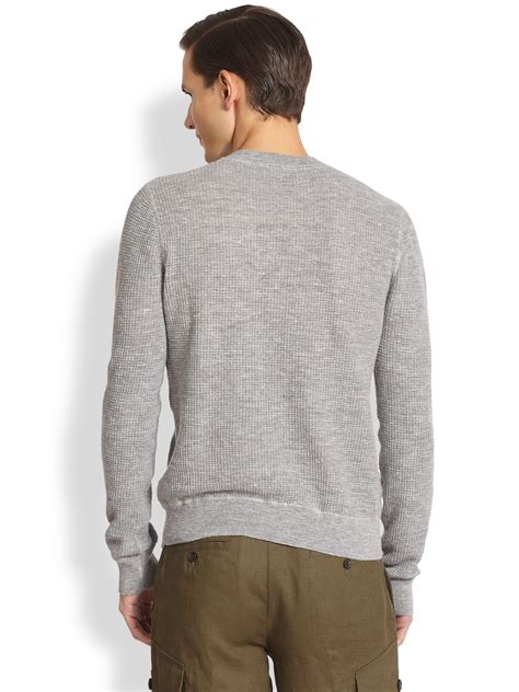 michael kors sweater men's|Michael Kors crewneck sweaters.